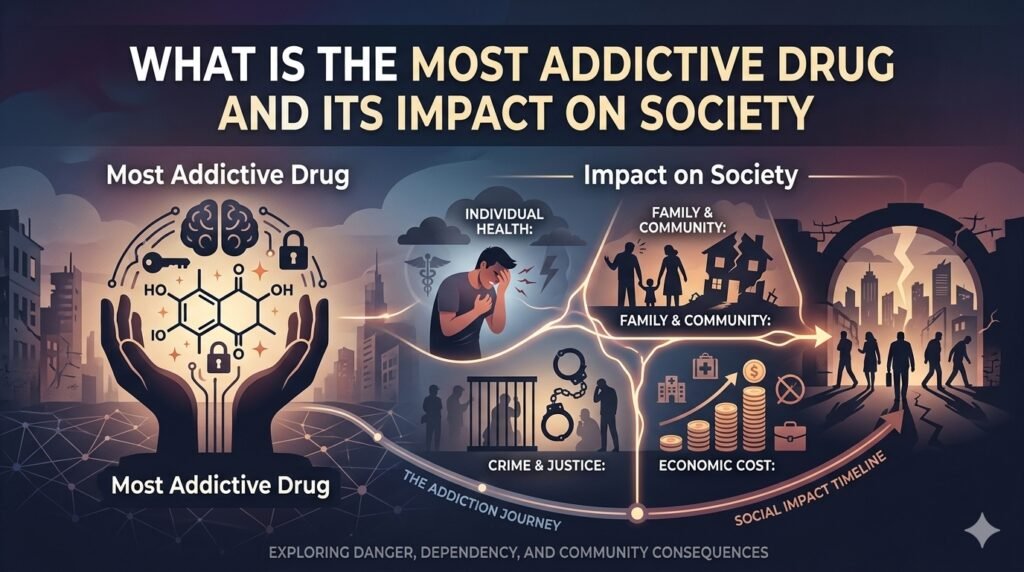 What is the Most Addictive Drug and Its Impact on Society